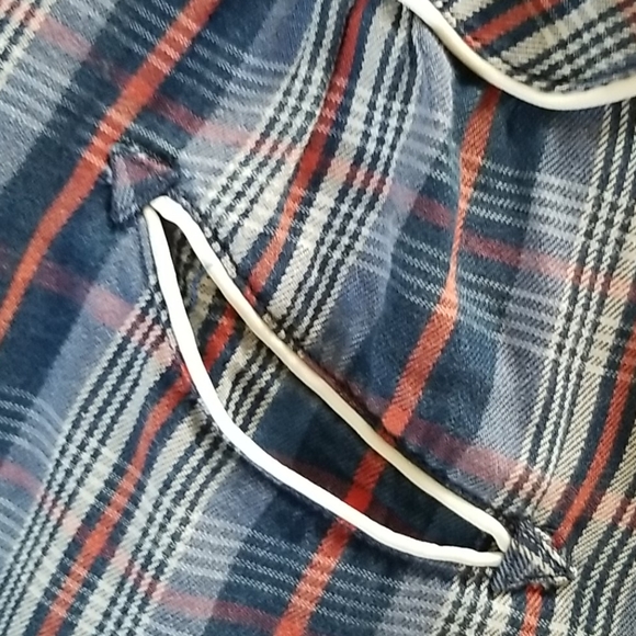 Denim & Supply Ralph Lauren Blue Plaid Top - Picture 3 of 4